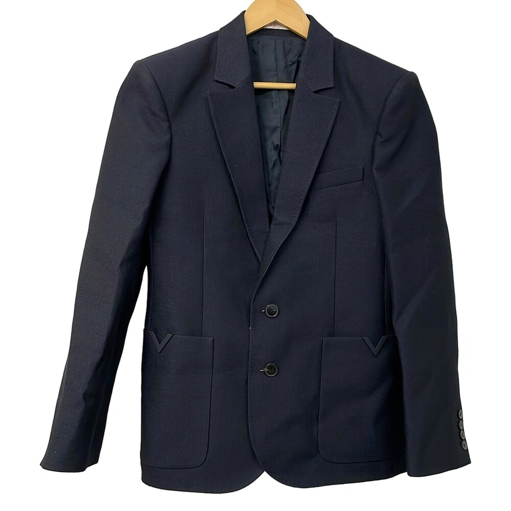 Valentino Navy Women's Jacket #327934V54B